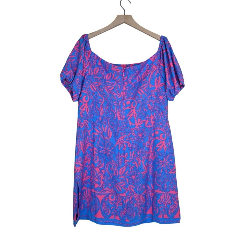 Lilly Pulitzer Womens 16 Jada Off the Shoulder Romper NEW - Picture 3 of 11